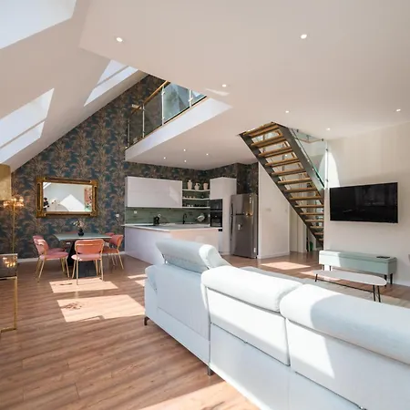 Luxury 3 Bedroom, 3 Bathroom Loft With Terrace At Opera Apartament